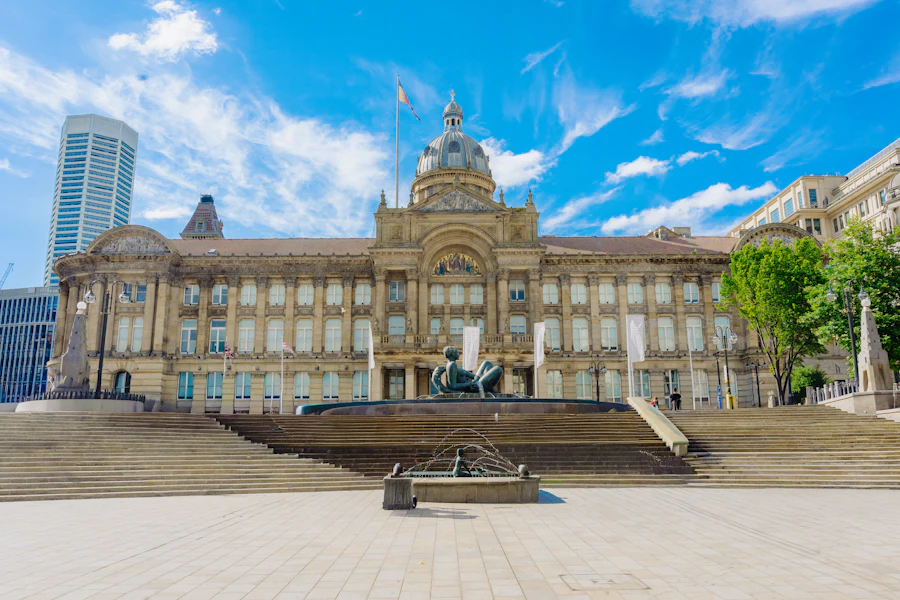 Birmingham Council House and Victoria Square in the city centre